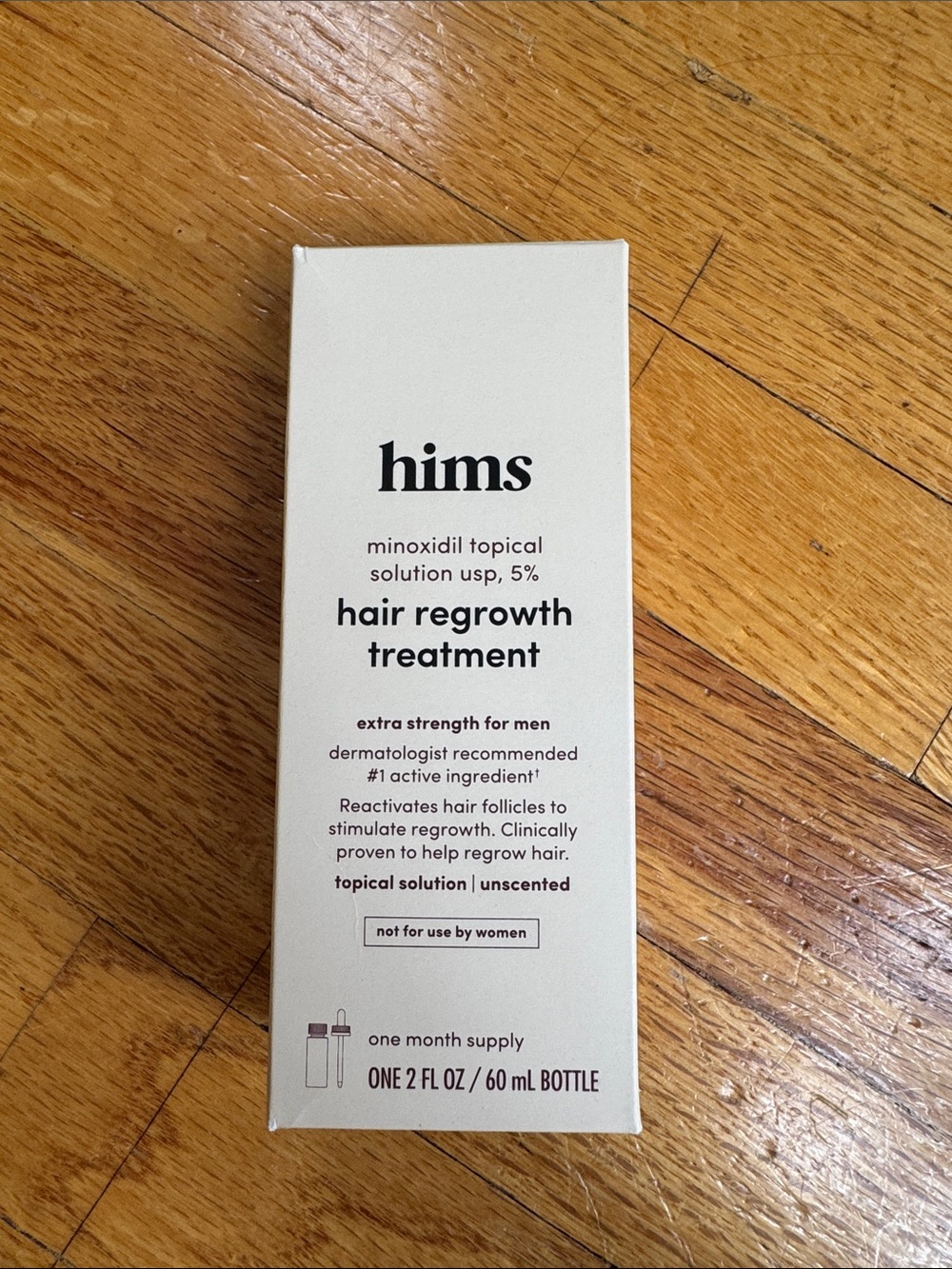hims Hair Regrowth Treatment Minoxidil 5% – White
